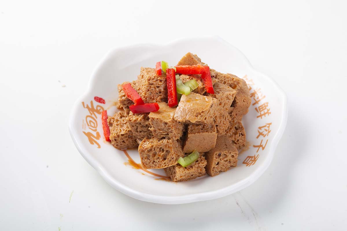爆汁麻酱面筋